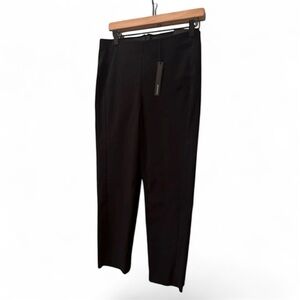 Harve Bernard Size 10 Black Stretch Pull on‎ Pants Slim Ankle Length